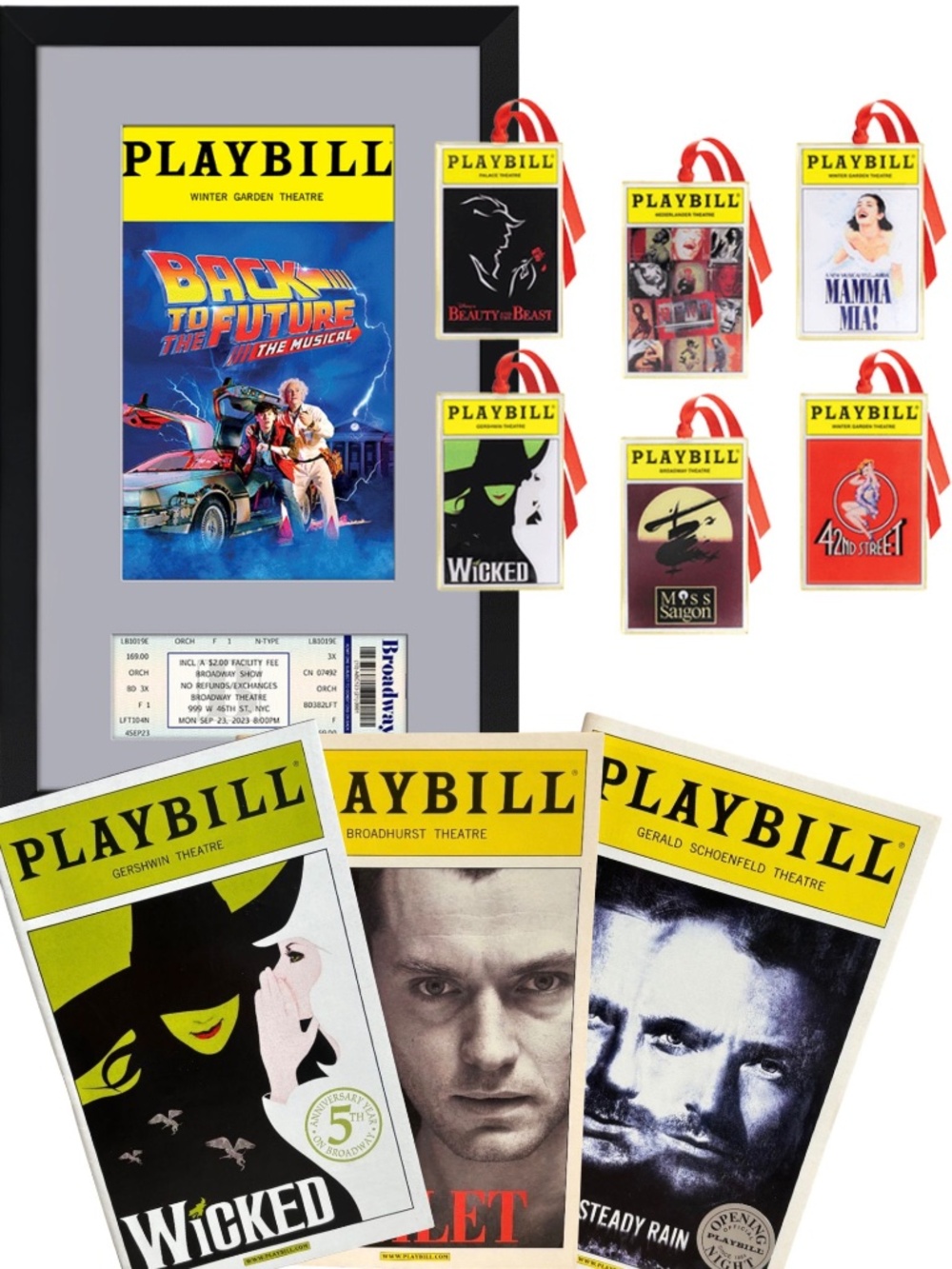 Broadway/Playbill Lovers Official Merchandise Bundle